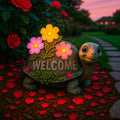 Whimsical Welcome Turtle
