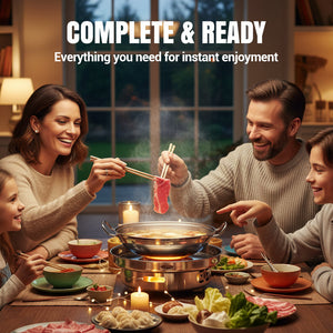 Windproof Alcohol Stove with Pot